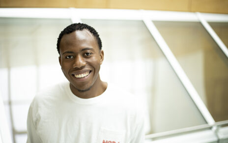 Nnamdi Egwuonwu, a journalism student who worked as a peer mentor in Mizzou’s TRiO program, graduates this weekend.